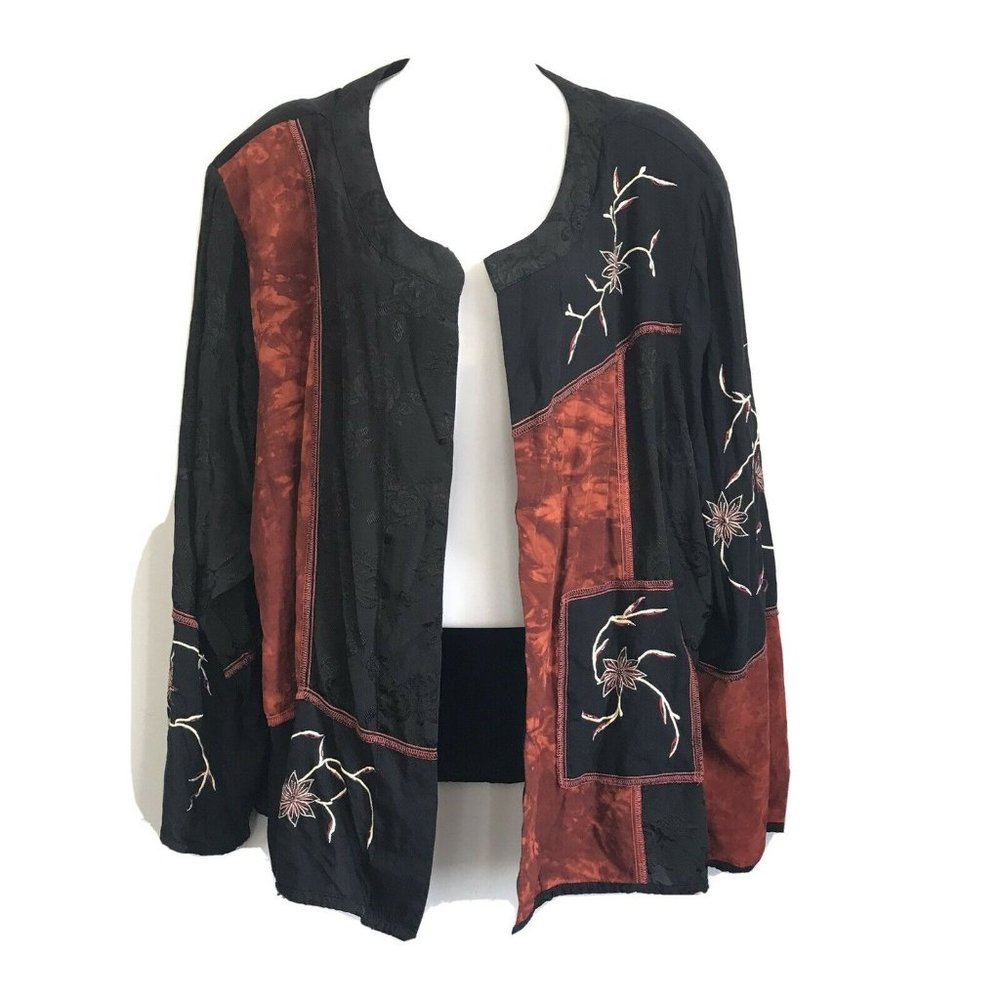 Drapers and Damons embroidered coverall 3x